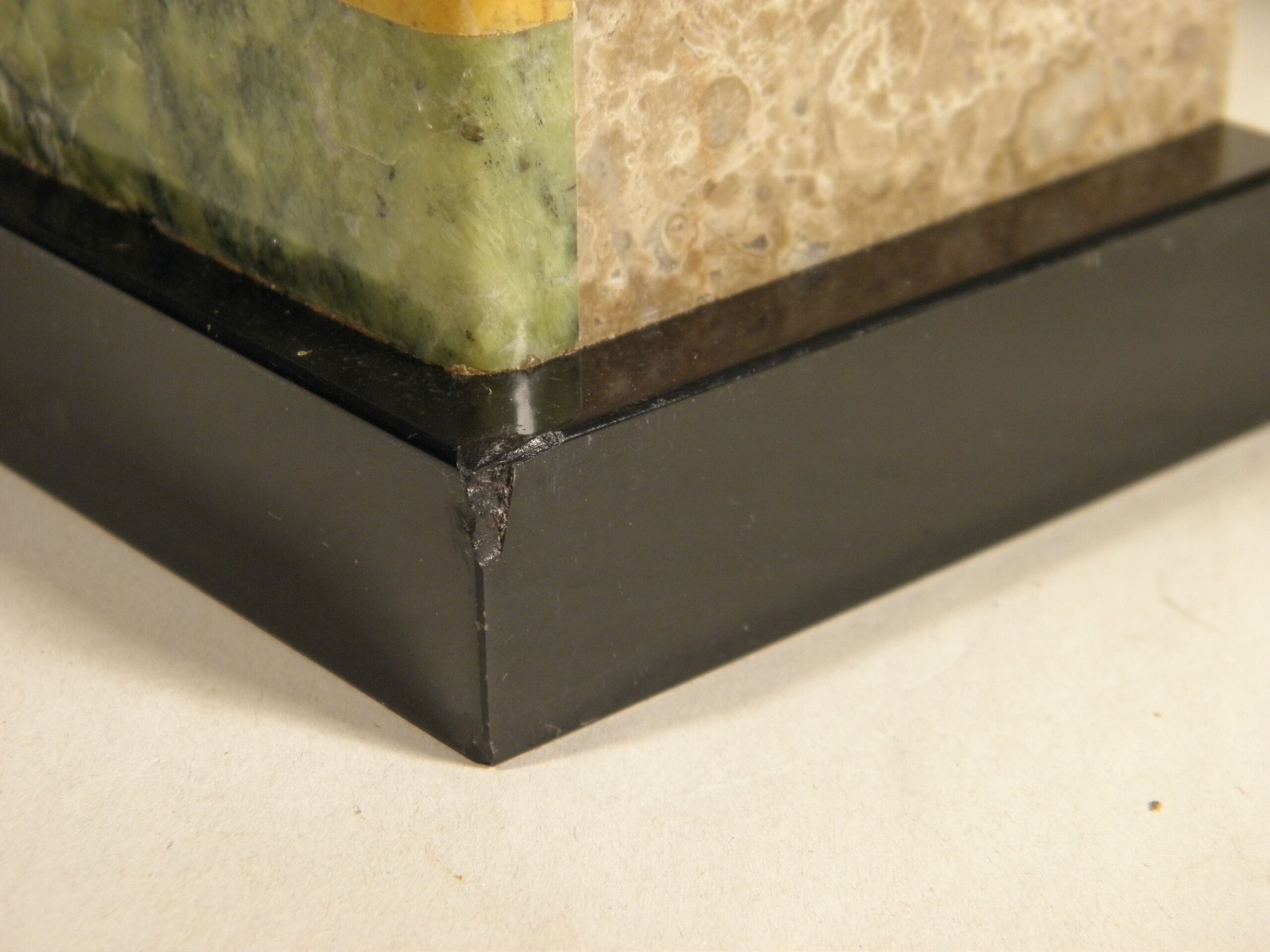 Pair of marble bookends