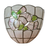 Art Deco mother-of-pearl wall lamp