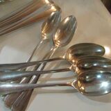 Christofle cutlery Japanese model 6 forks 6 tablespoons 6 teaspoons