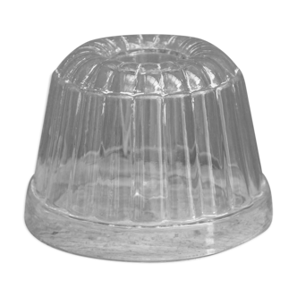 Ancien moule à kouglof en verre