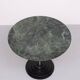 round Green Marble dining table 1980s Italy