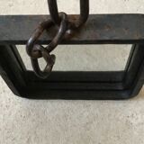 Undue metal mirror 19x34cm