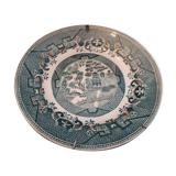 Plate Faïence sarreguemines "Willow"