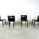 Model 4870 Dining Chairs by Anna Castelli Ferrieri for Kartell, 1980s, Set of 4