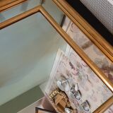 Golden wood parecloses mirror 46x57cm