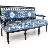 A unique, historic living room set - Hans Makart, Austria, first half of th
