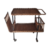 Wheels serving table