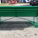 Iron and wood bench year 60s