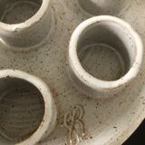 Three ceramic snail plates