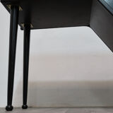 Paolo Pallucco Attr. Panchetta Con Tavolino E Portariviste Postmoderno