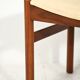 Norwegian teak footstool, 1950s–60s