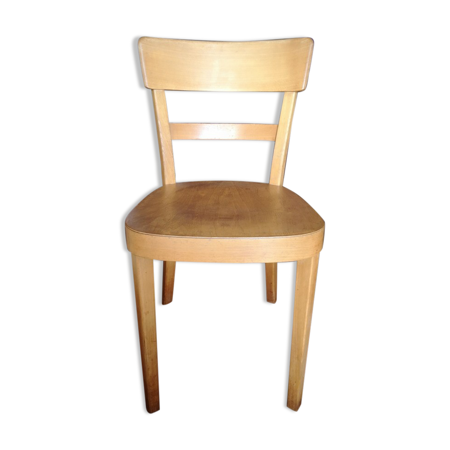 Horgen Glarus bistro chair, signed and made in Switzerland - 1950s