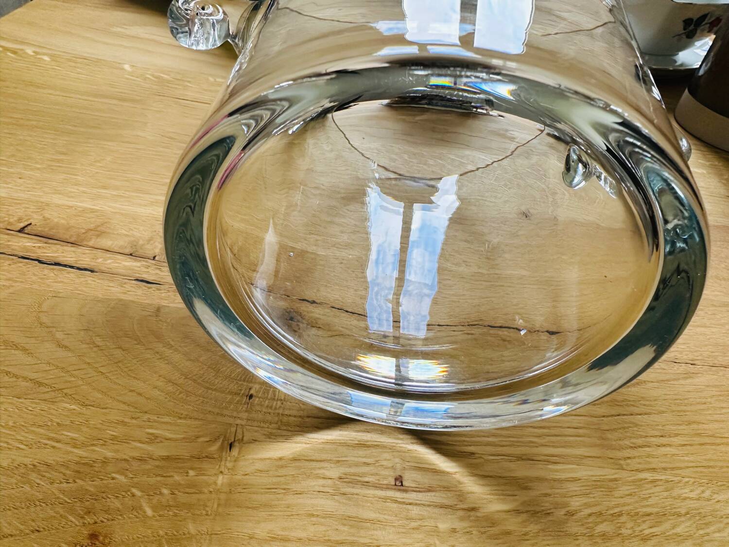 RomanArt champagne or ice bucket • blown glass