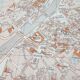 Carte vintage Angers 74x54cm