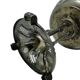 Art Nouveau centerpiece, glass, Quist, Germany, early 20th c.