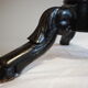 Napoleon III piano stool - tripod, doe feet