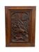 Carved oak solid wood door