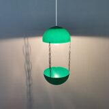 Danish designed lamp/herb pot for hanging in e.g. the window.