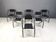 Set of 6 Post modern dining chairs, 1980s