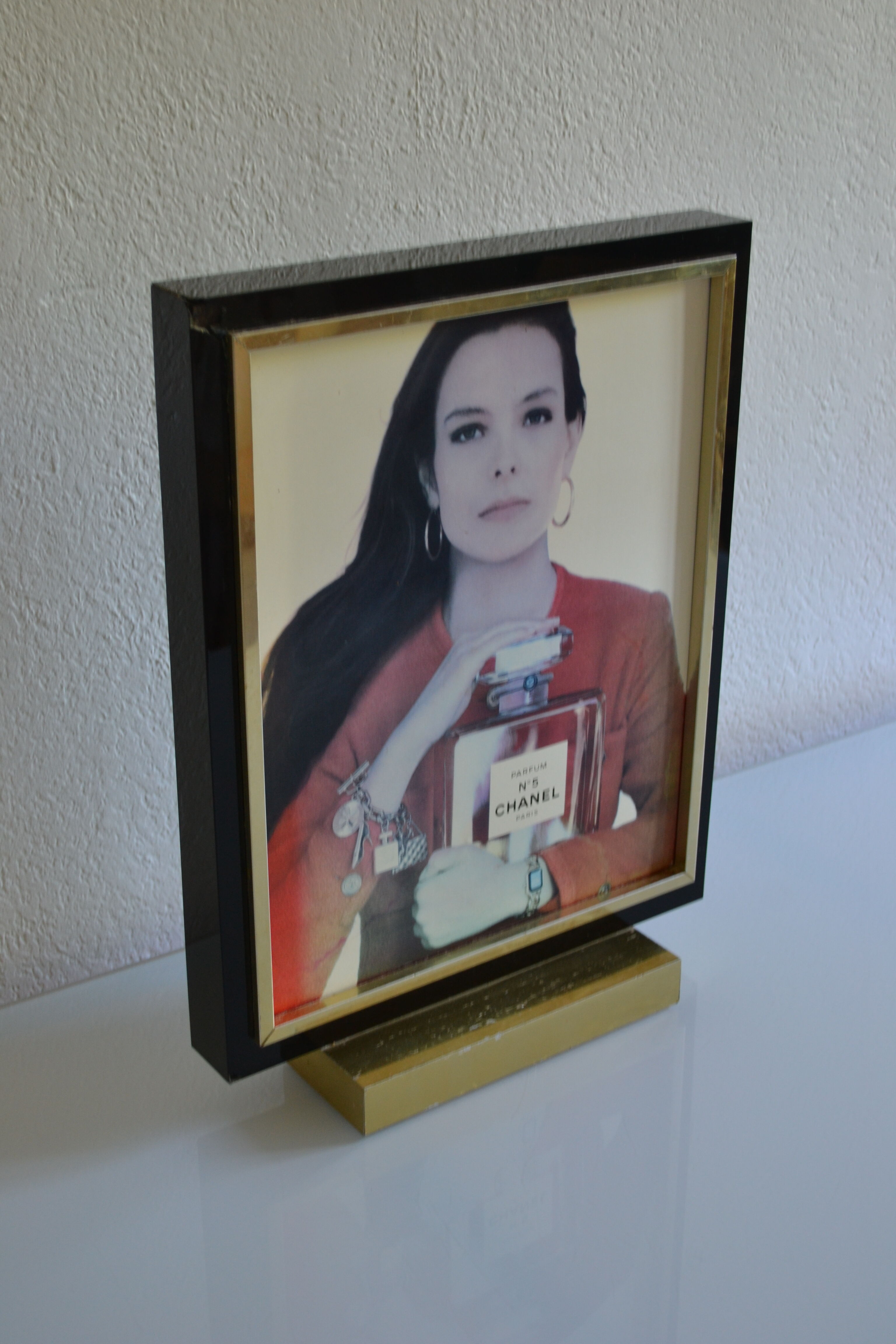 Vintage chanel boutique advertising sign n°5