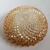 Amber vintage ceiling lamp