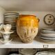 Grease pot, ochre glazed ceramic jar no. 2 - 18th century
