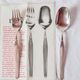 Frigast gab swedish/danish dessert cutlery set 1960s for 10 (32 pieces)