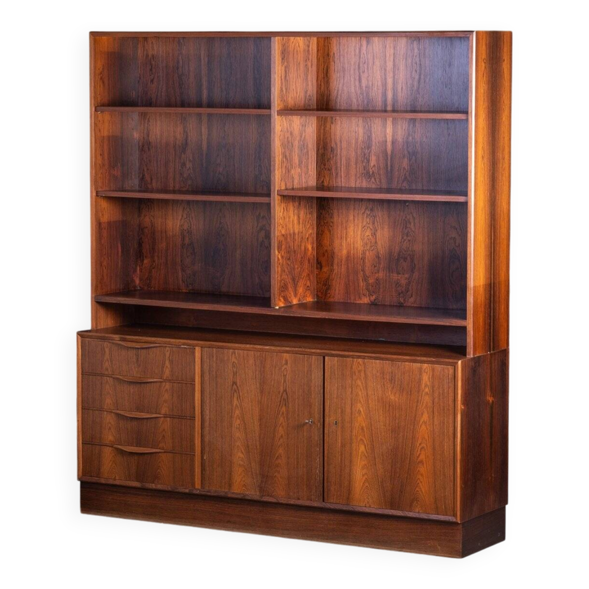 Wall Console in Rosewood by Erling Torvits, 1960s
