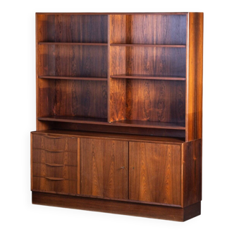 Wall Console in Rosewood by Erling Torvits, 1960s