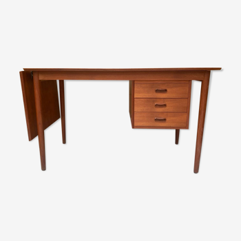 Danish teak desk by Arne Vodder, 1960s