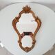 Italian baroque mirror in gilded resin from the 60s
