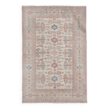 Vintage handmade Turkish rug 175x254 cm