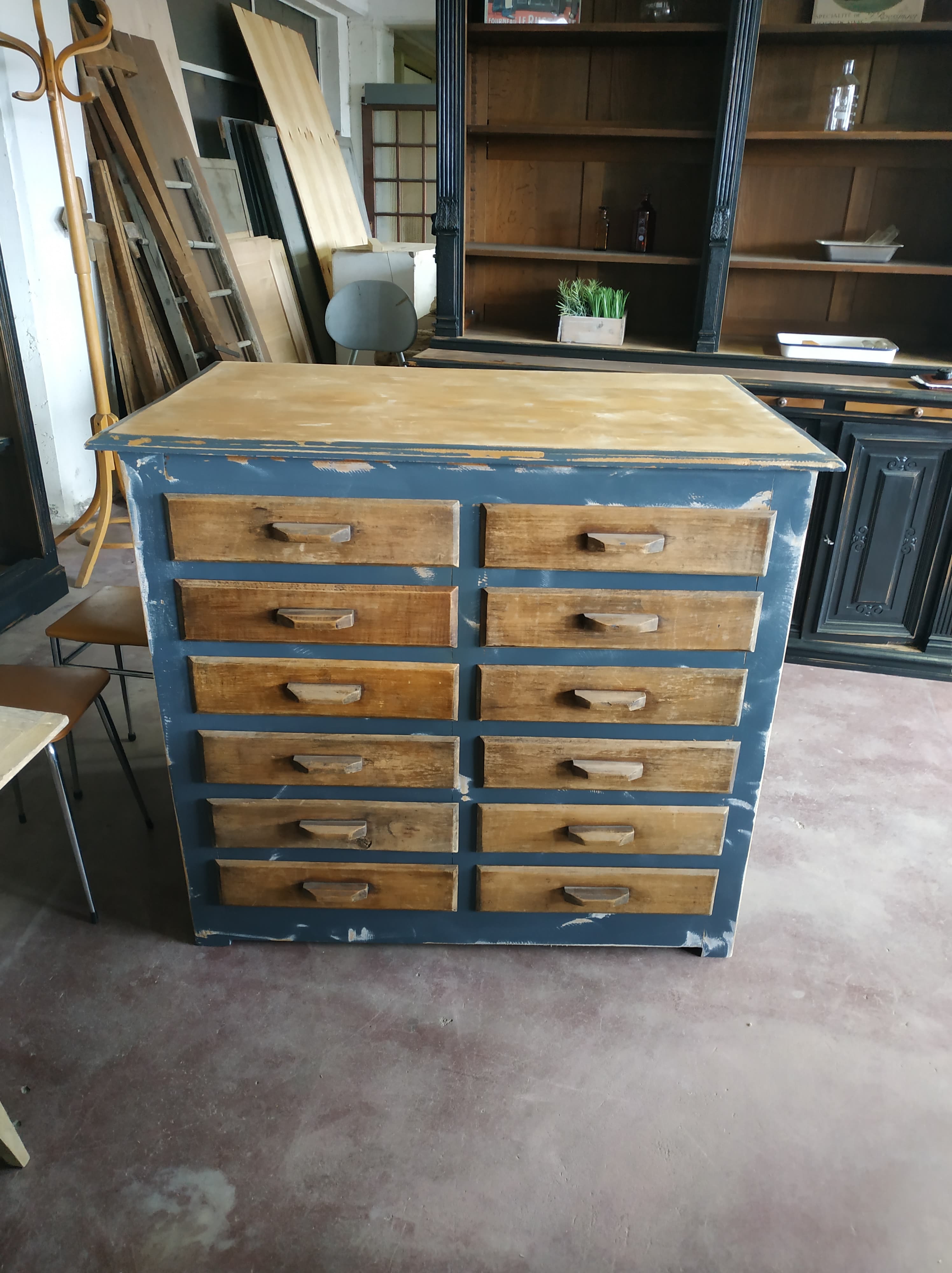 Comptoir de rangement