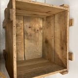 Vintage wooden suitcase