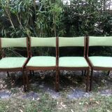 Danish Scandinavian teak chairs Uldum Möbelfabrik 60s