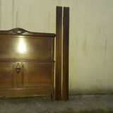 Louis XVI style bed in oak 2 people