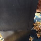 Vintage painted wooden bookcase