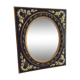 Miroir Ancien Napoleon III 39,5 x 45,5 cm