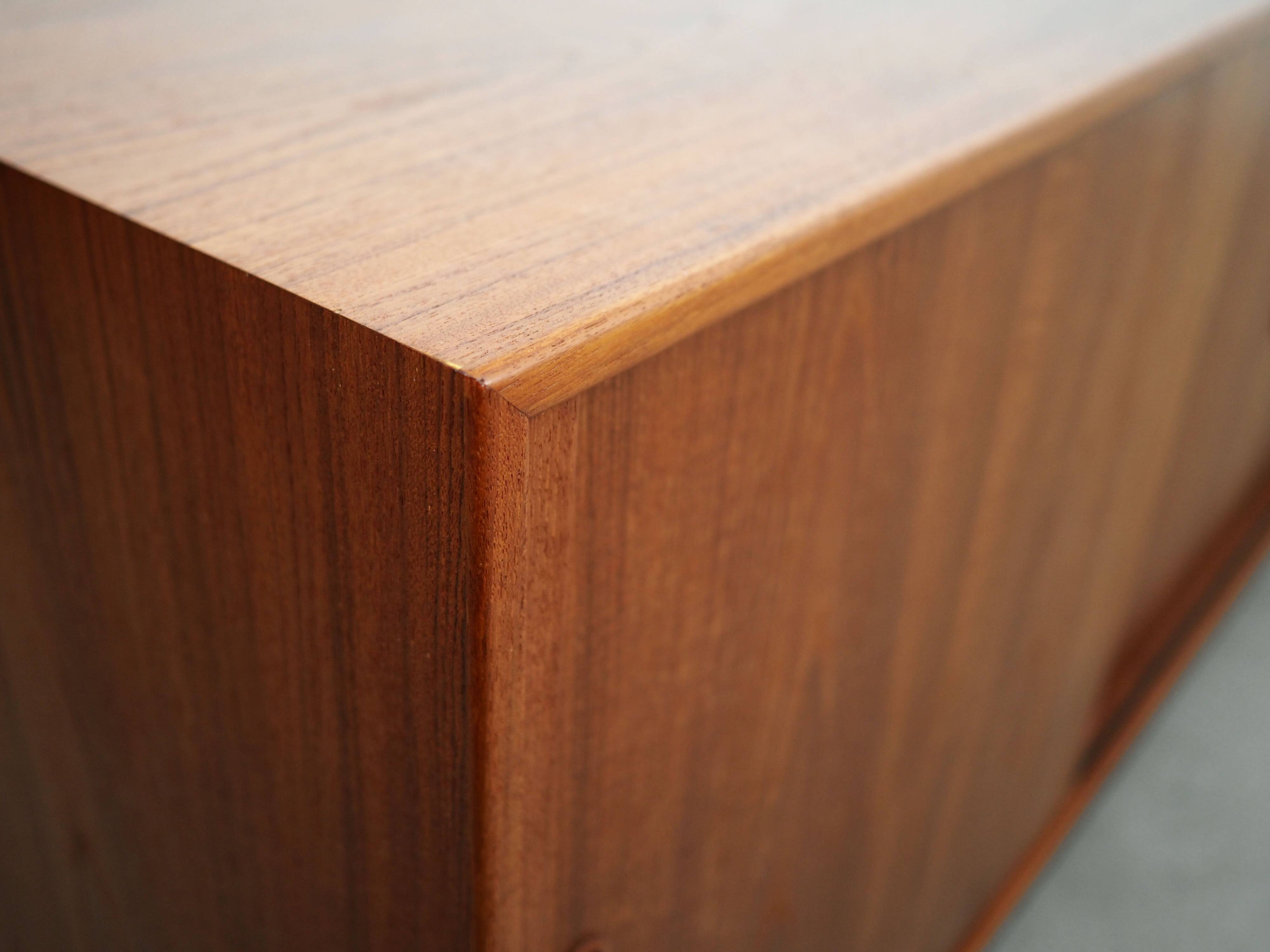 Teak sideboard, Danish design, 1960s, made in Denmark