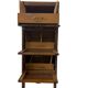 Commode à tiroirs vintage en bois / armoire d'archives / armoire de notaire
