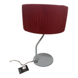 Lampe de table abat-jour en tissu courbé par Tronconi