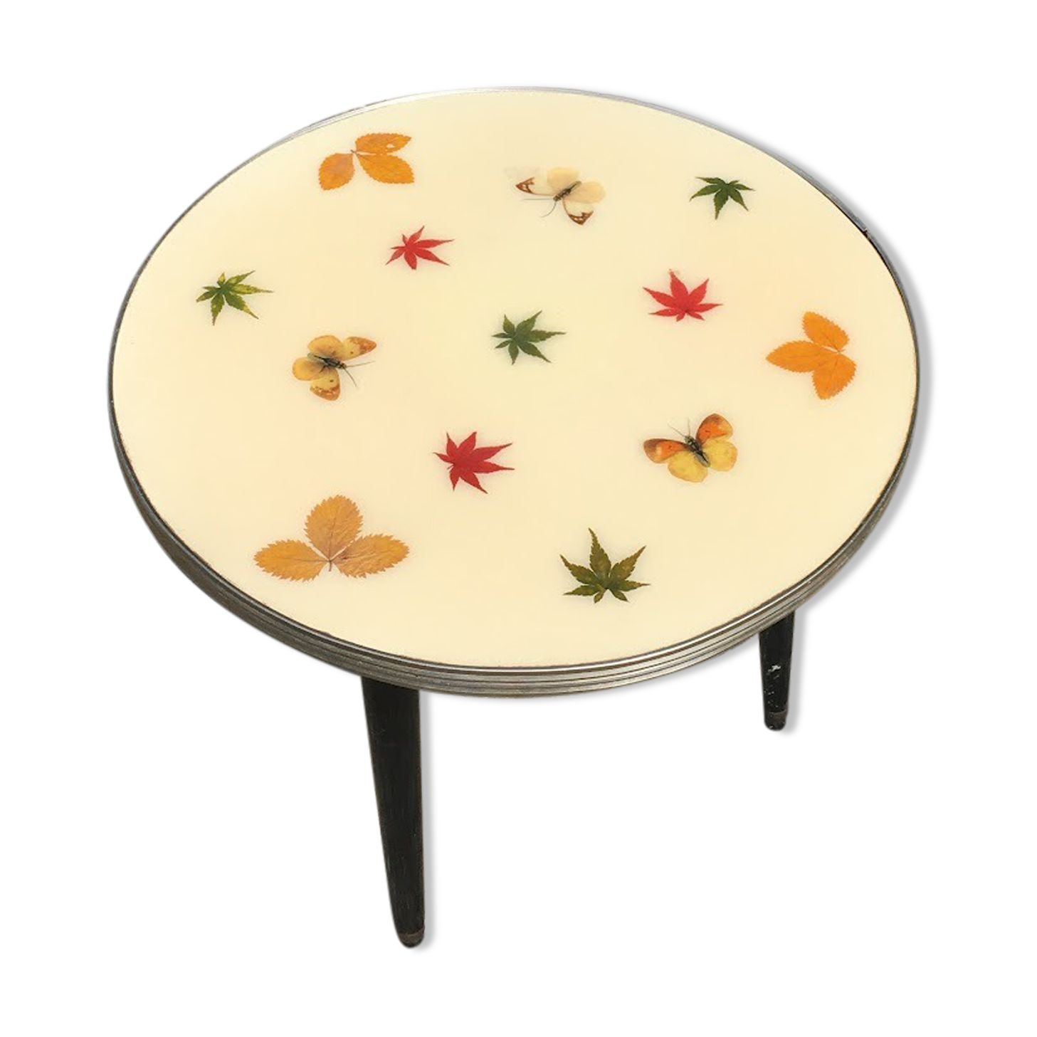 Resin herbarium table