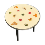 Table herbier en résine