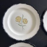Ainay Salins 4-piece plate set