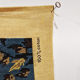 Vintage tapestry "The watchman" with cross stitch. In perfect condition.