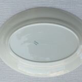 Plat ovale Terre de fer modèle Service Congo