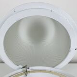 Holophane industrial porthole ceiling light, wall light, 1960s