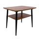 Vintage walnut coffee table, Poland, 1960s