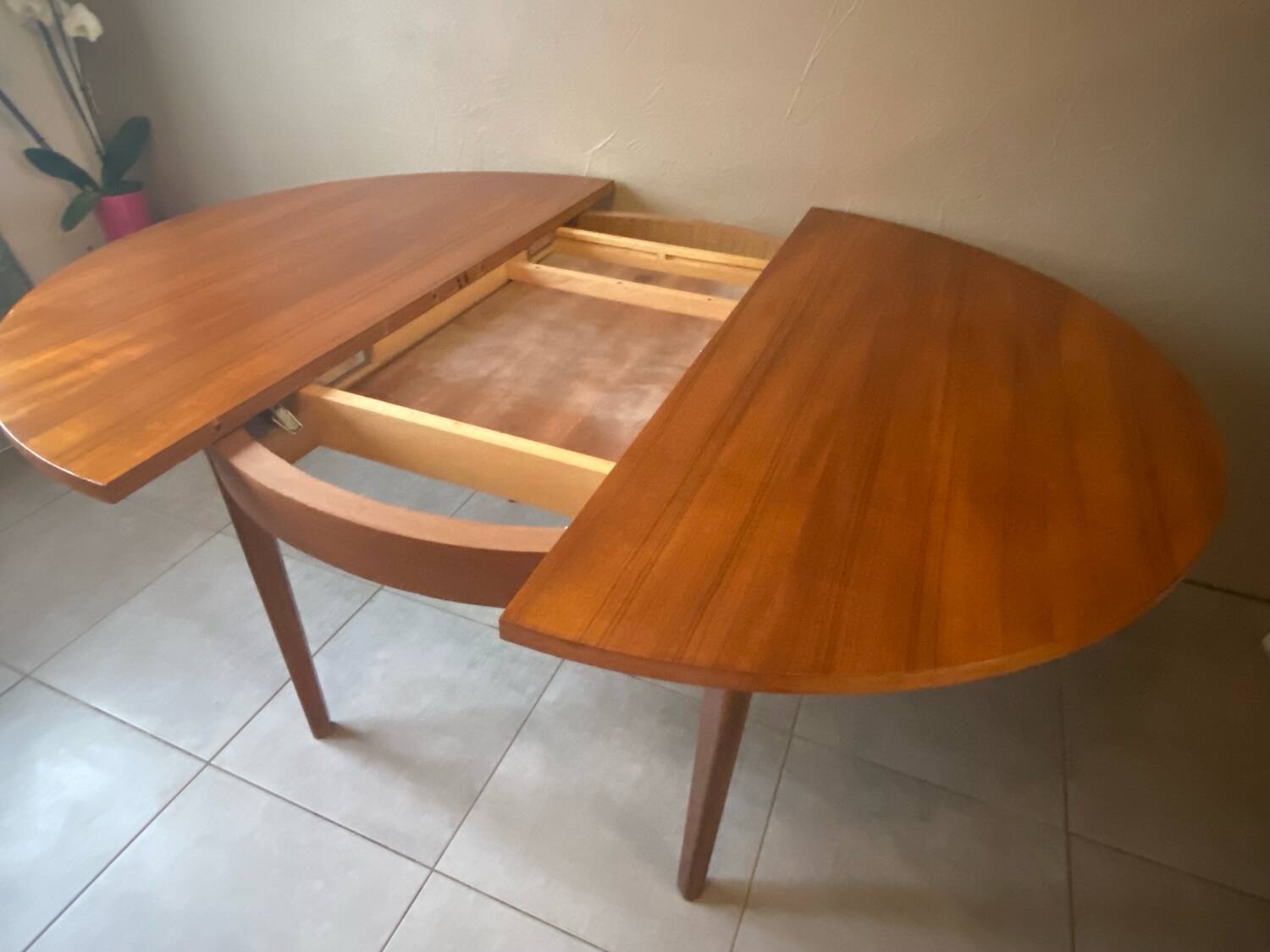 Vintage round table from the 60s