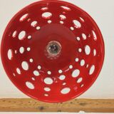 Ceramic hanging space age 70s, orange by Paul Badié